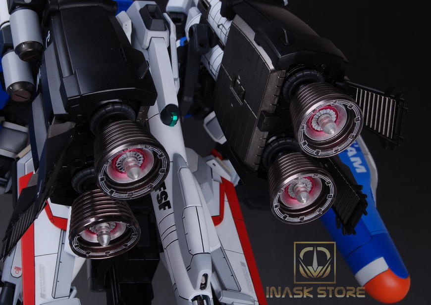 お薦め！MG MSA-0011 Ex-Sガンダム メタルブースター ディーテルアップ ワンセット（バーニア×4）M08_METAL  PARTS_INASK