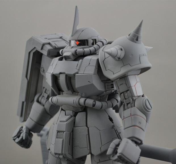 取り寄せ]MG 1/100 高機動型ザクII レジンキット改造パーツ_RESIN