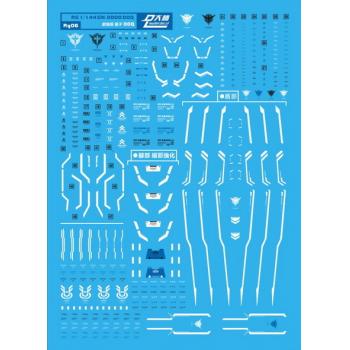 [国際速達EMS発送]RG 機動戦士ガンダム00 GNT-0000 ダブルオークアンタ 高品質水転写式デカール