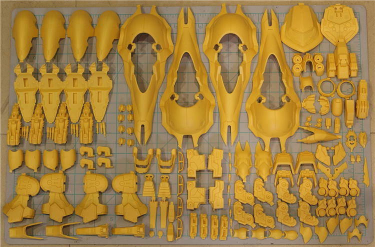 取り寄せ]HGUC 1/144 NZ-666 クシャトリヤ ガレージキット 初回特典付_The 51_RESIN CAST_INASK