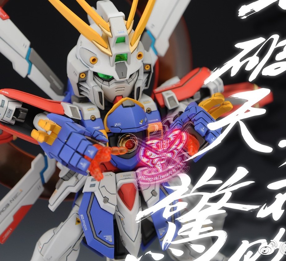 取り寄せ]SD GF13-017NJII ゴッドガンダム ガレージキット フルキット_