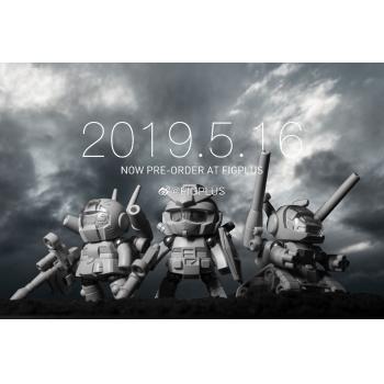 [取り寄せ]卓上戦争 マグネット関節可動式 SD RX-78-2/RX-77-2/RX-75 ガンダムV作戦セット ［ガンダム/ガンキャノン/ガンタンク］ ガレージキット FIGPLUS社