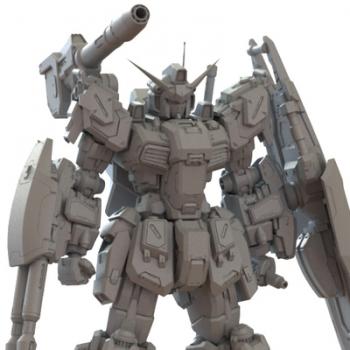 [取り寄せ]1/90 RX-78GP01-FA ガンダム試作1号機フルアーマー [Gundam GP01 (Full Armor Type)]装備 拡張ガレージキット