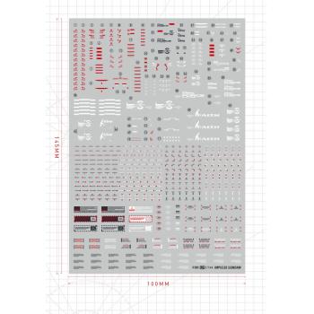 RG 1/144 フォースインパルスガンダム 水転写式デカール