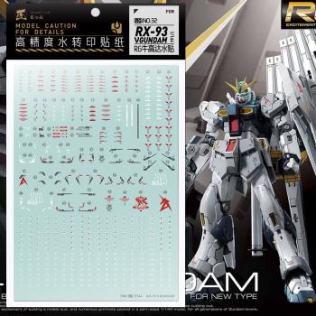 RG 1/144 機動戦士ガンダム 逆襲のシャア νガンダム 水転写式デカール