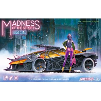 [予約]MS001 1/32 カーモデル MADNESS OF THE STREET LUNA&SELENA プラモデルキット