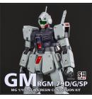 [取り寄せ]MG 1/100 RGM-79D/G/SP ジム ガレージキット